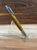 Osage Orange Satin Silver Pen!